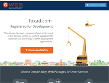Tablet Screenshot of foxad.com